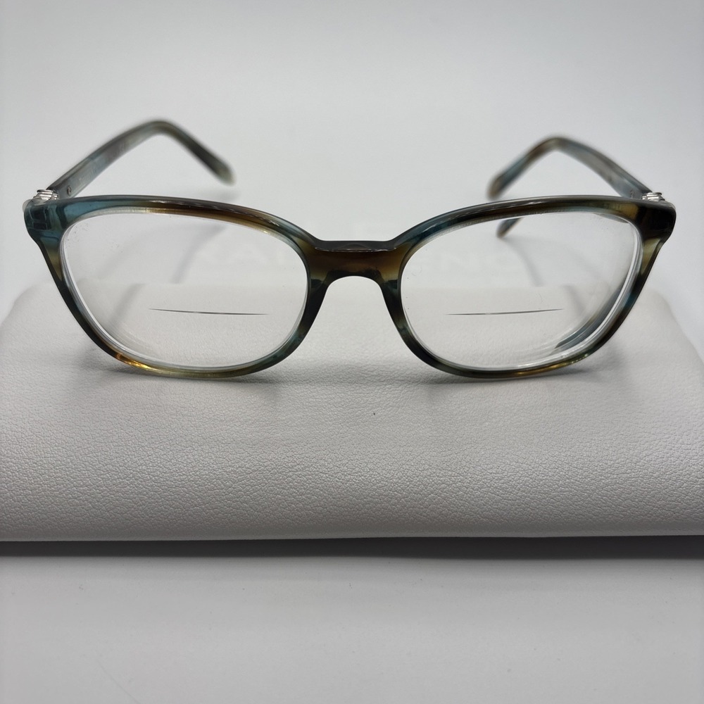 Tiffany & Co TF 2109-H-B 8124 Blue Brown Eyeglasses Frames 51-17 140 Italy #C137